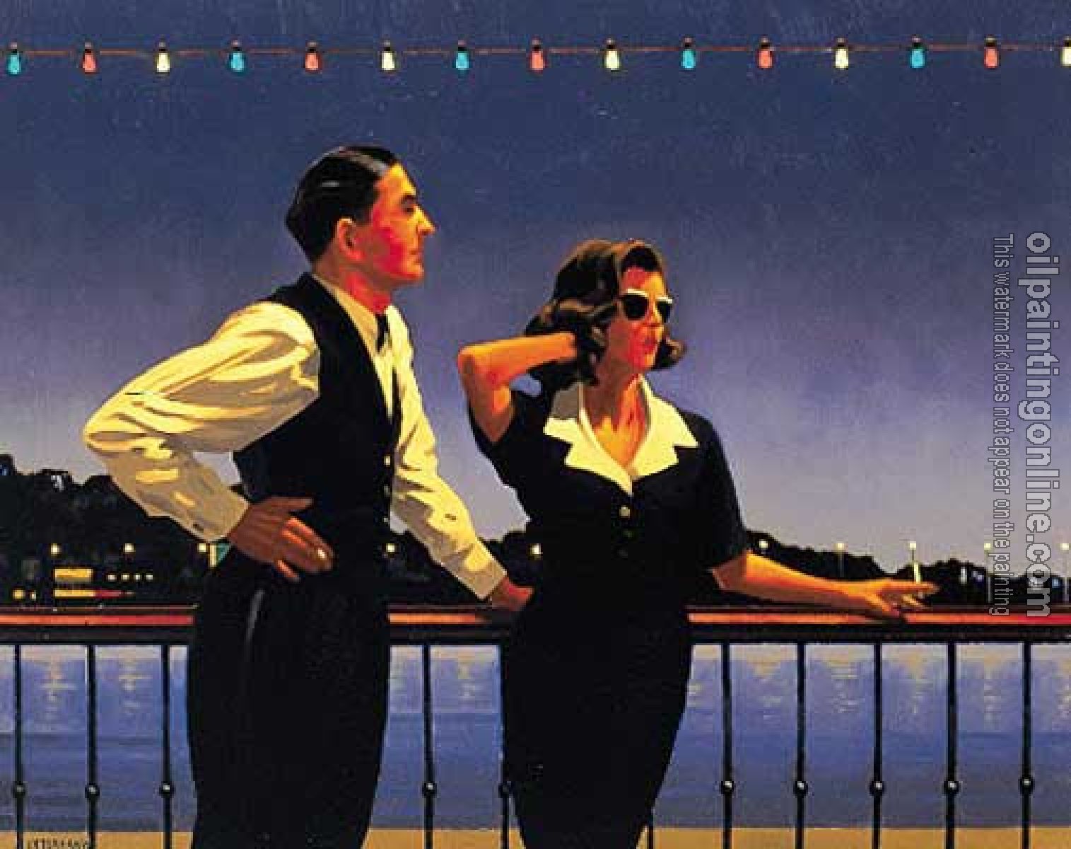 Jack Vettriano - Oil Painting